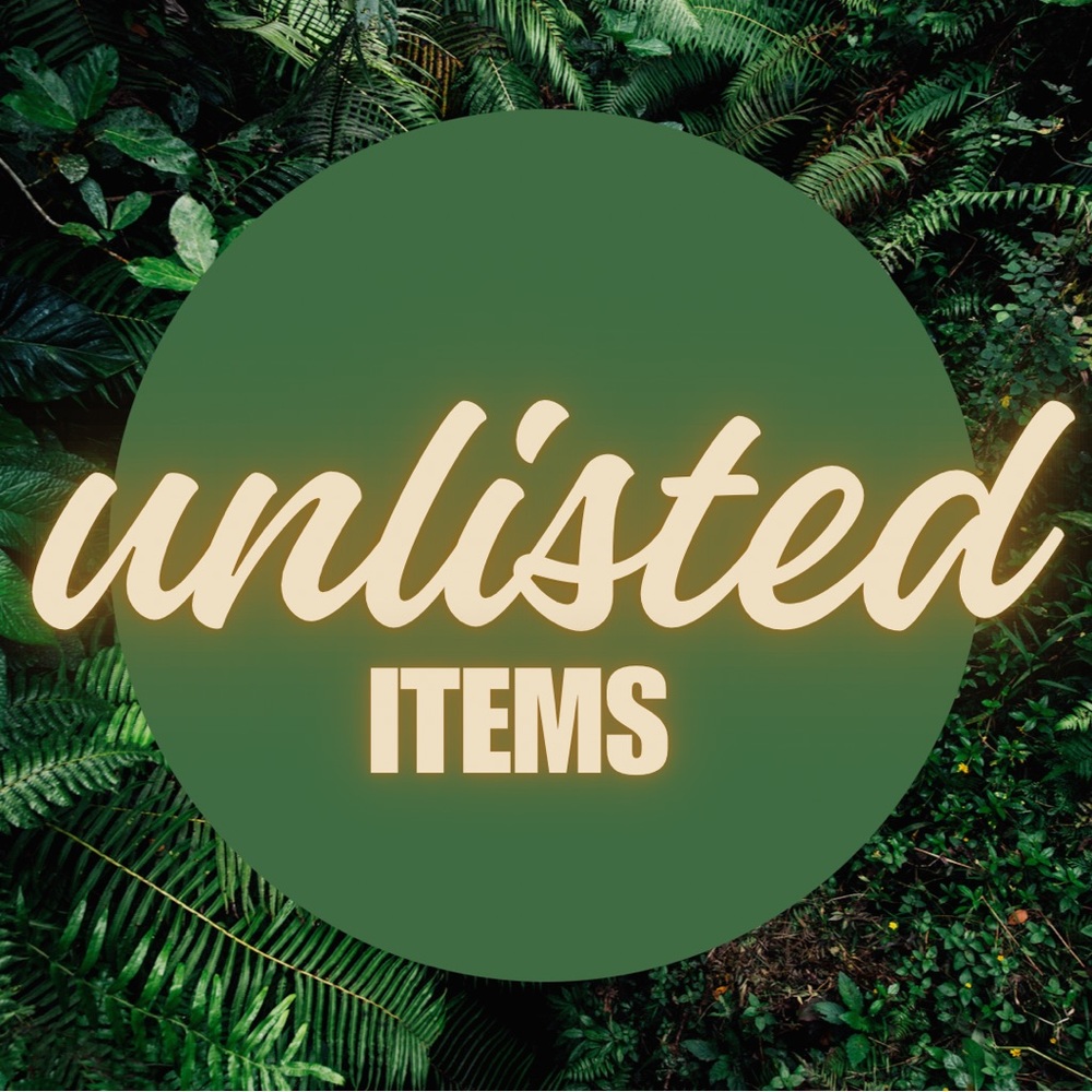 Unlisted items for live show